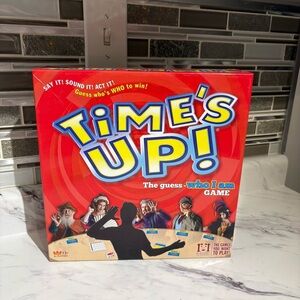Times Up ! The Guess Who I am Game Board Game Complete